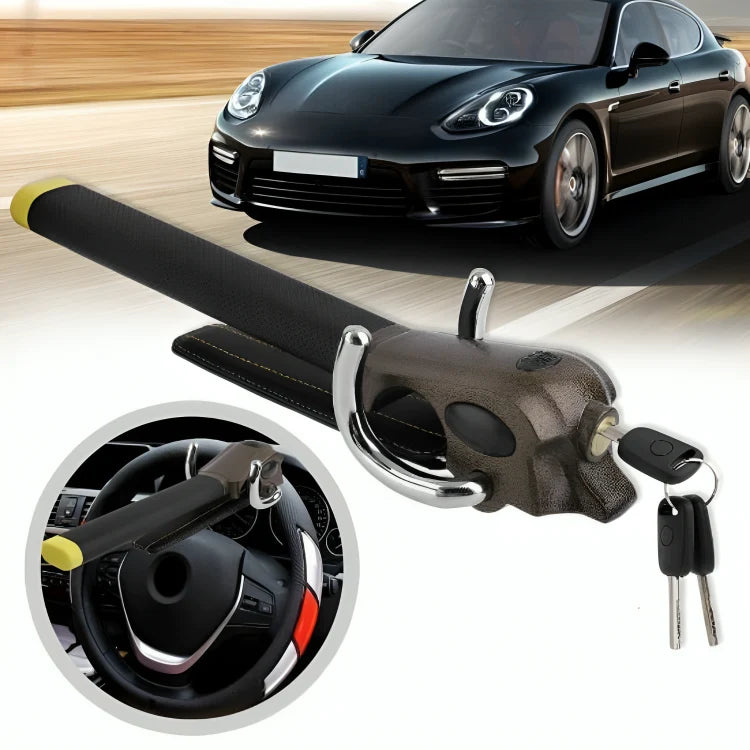Steering Wheel Lock Heavy-Duty Three-Directional