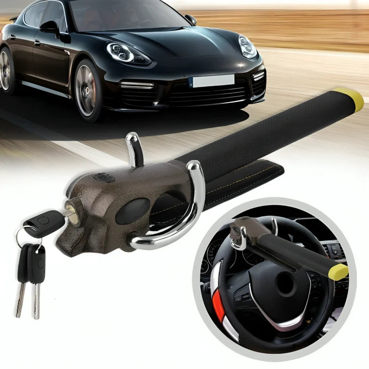 Steering Wheel Lock Heavy-Duty Three-Directional