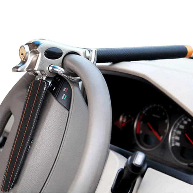 Steering Wheel Lock Heavy-Duty Three-Directional