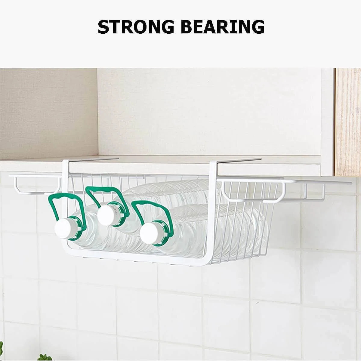 Stemware Rack Under Cabinet Iron Space-Saving