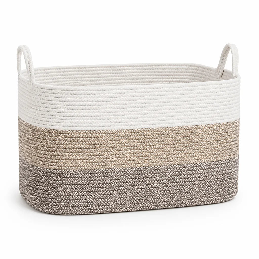 Storage Basket 55 L Foldable & Washable Polyester