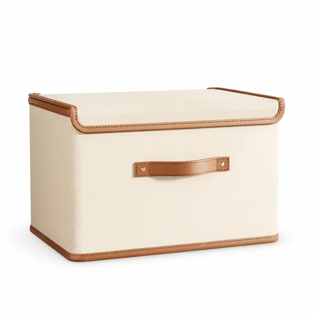 Storage Box Foldable Waterproof Stackable With Lid
