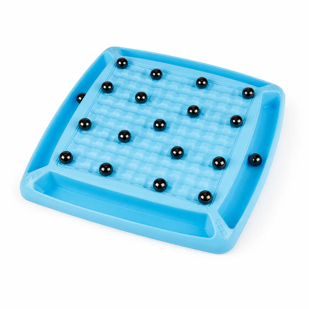 Strategy Game Magnetic Board 20 Black Balls