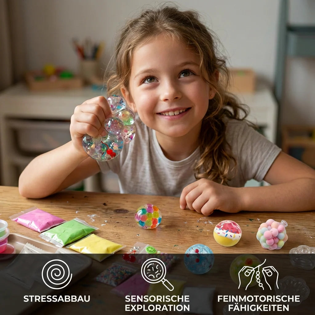 Stress Ball Craft Kit DIY Sensory Play for Kids