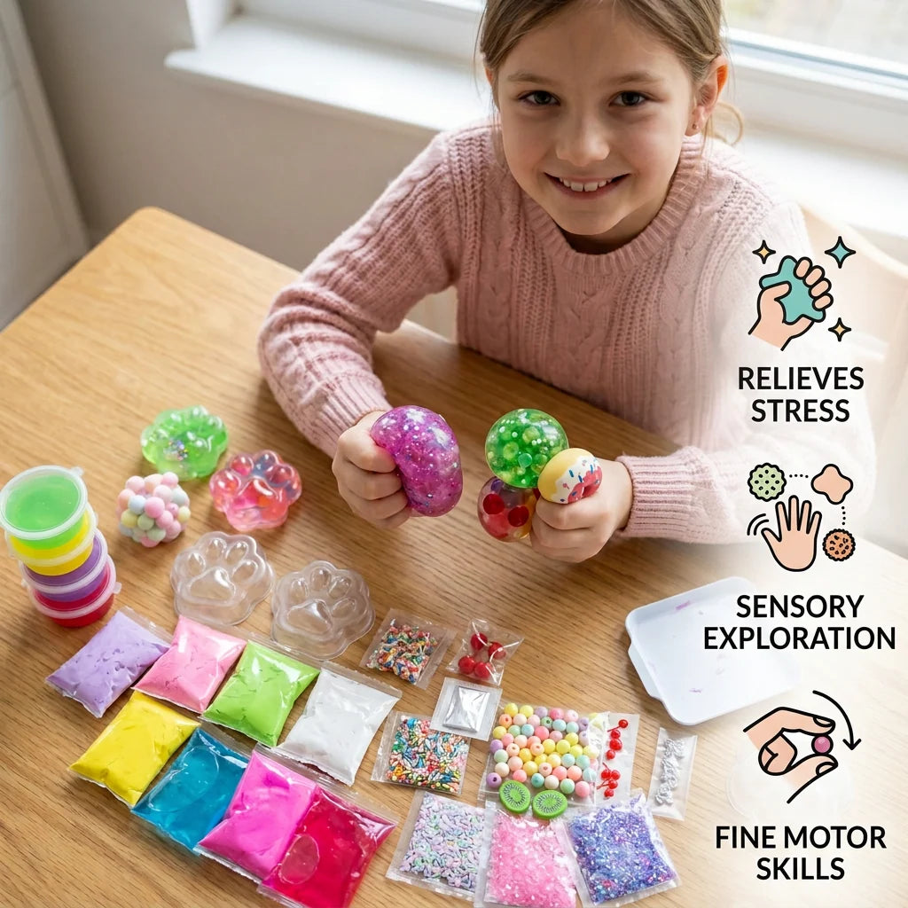 Stress Ball Making Kit DIY Sensory Craft