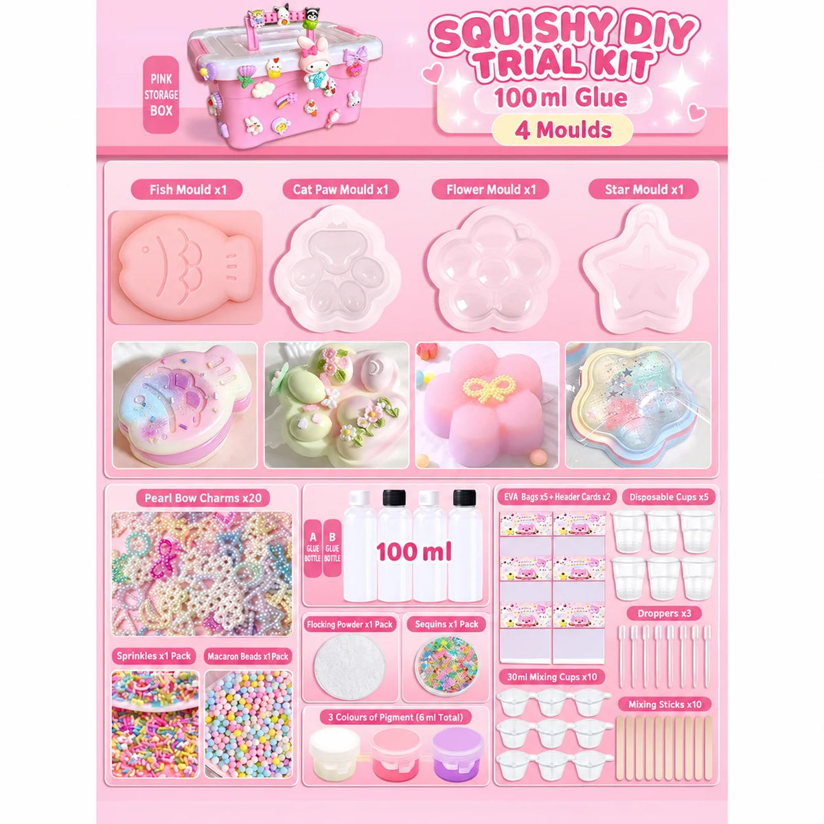Stress Ball Making Kit DIY Sensory Craft for Kids