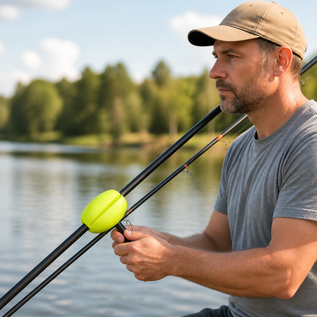 Stretchable Silicone Fishing Rod Holder (2-Pack)