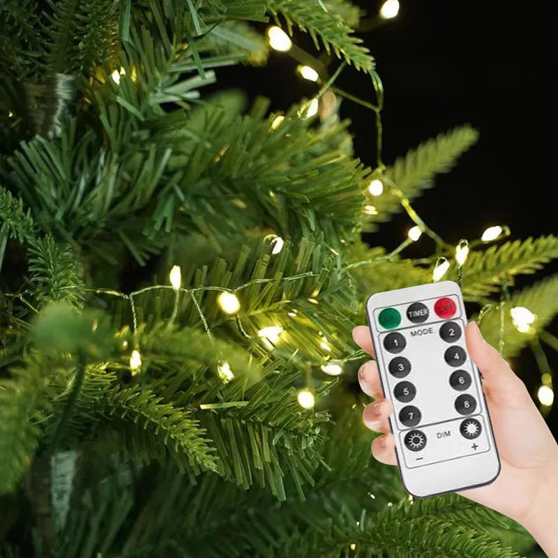 String Lights Firework Starburst Remote Control IP65 Splash-Resistant
