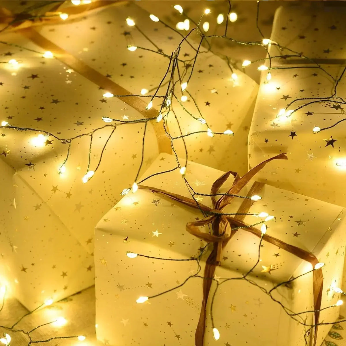 String Lights Firework Starburst Remote Control IP65 Splash-Resistant