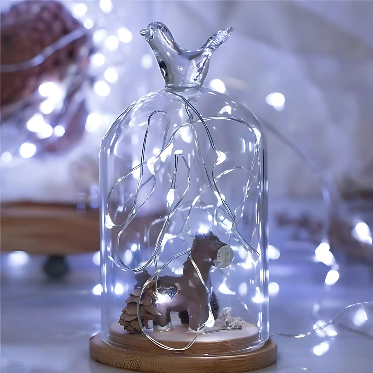 String Lights Flexible Wire Waterproof Set of 100