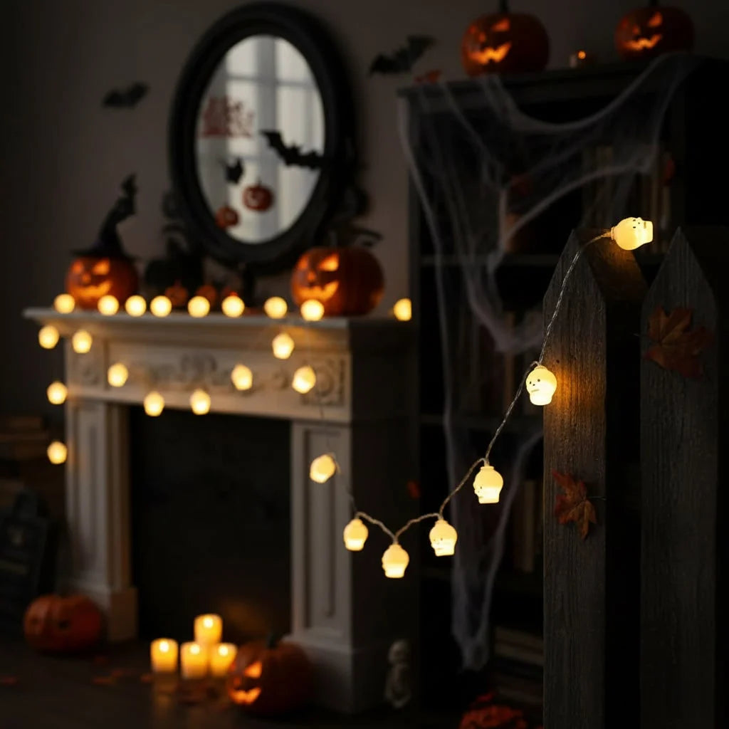 String Lights Pre-Shaped Halloween LED