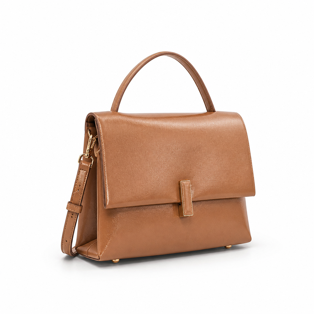 Structured Top Handle & Detachable Strap Handbag