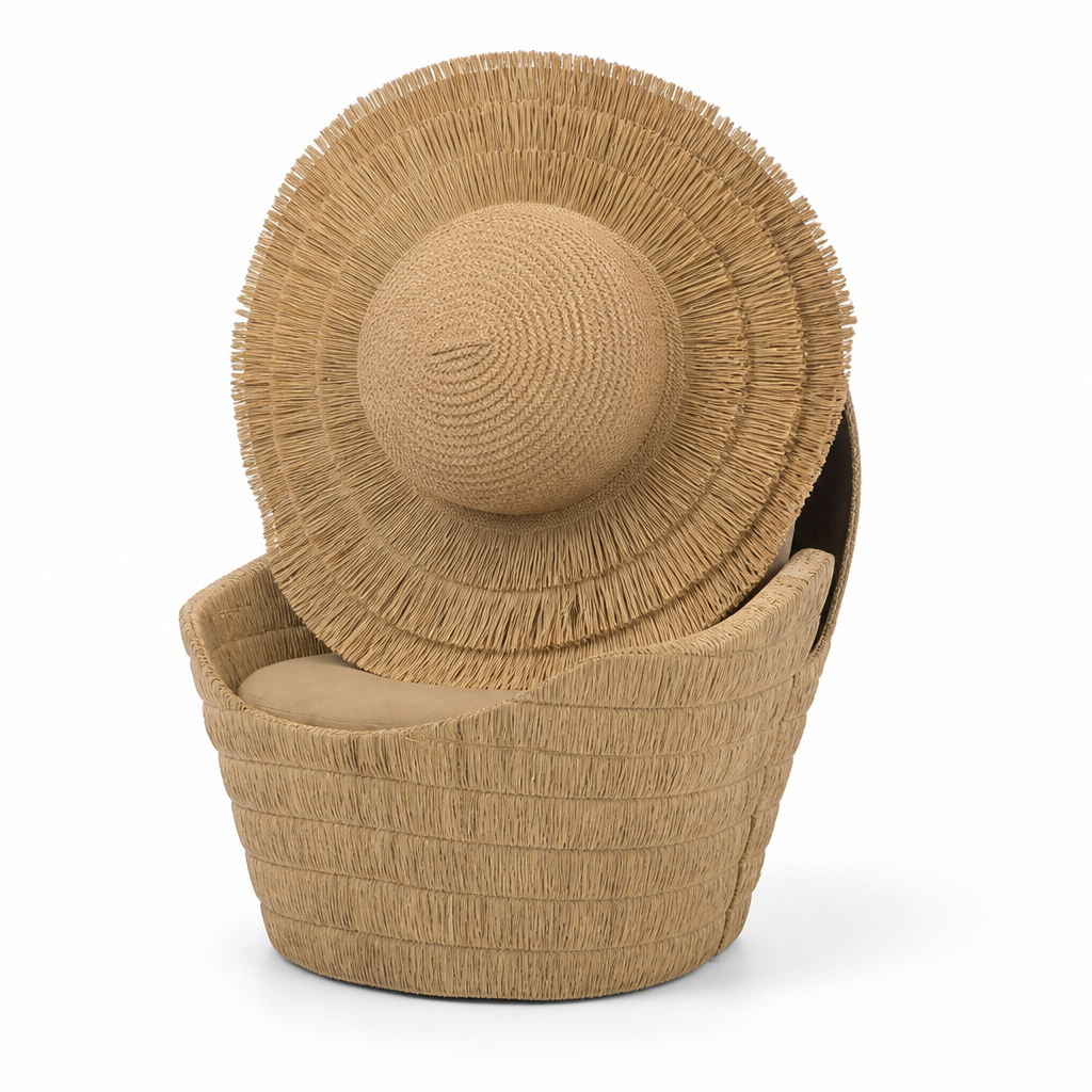 Sun-Protective Weather-Resistant Reclining Beach Chair