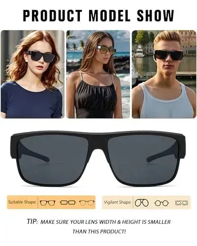 Sunglasses Fit-Over Polarized UV400