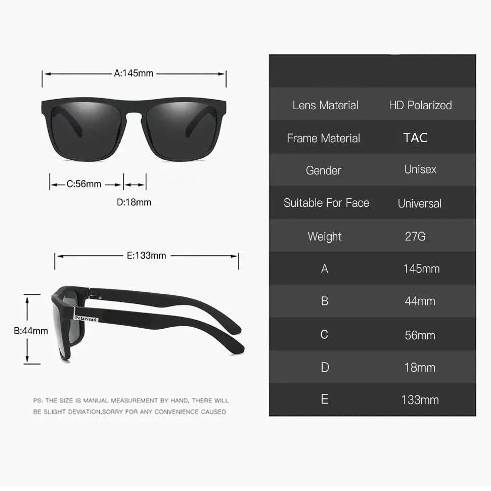 Sunglasses Polarized UV400 Protection Ergonomic Fit