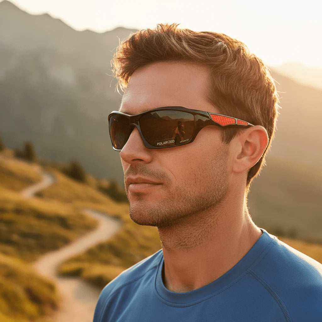 Sunglasses Round Polarized UV400 Metal Frame