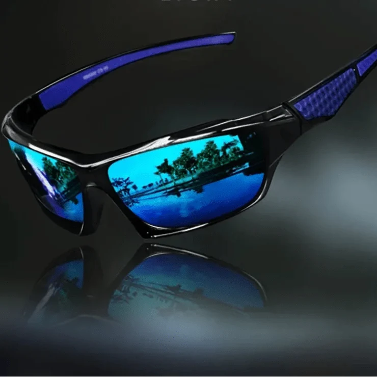 Sunglasses Round Polarized UV400 Metal Frame