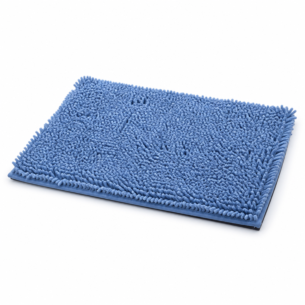 Super-Absorbent Microfiber & Non-Slip Dog Mat (Machine Washable)