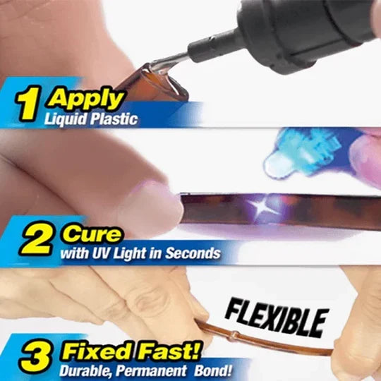 Super Glue Pen UV Light Instant Cure