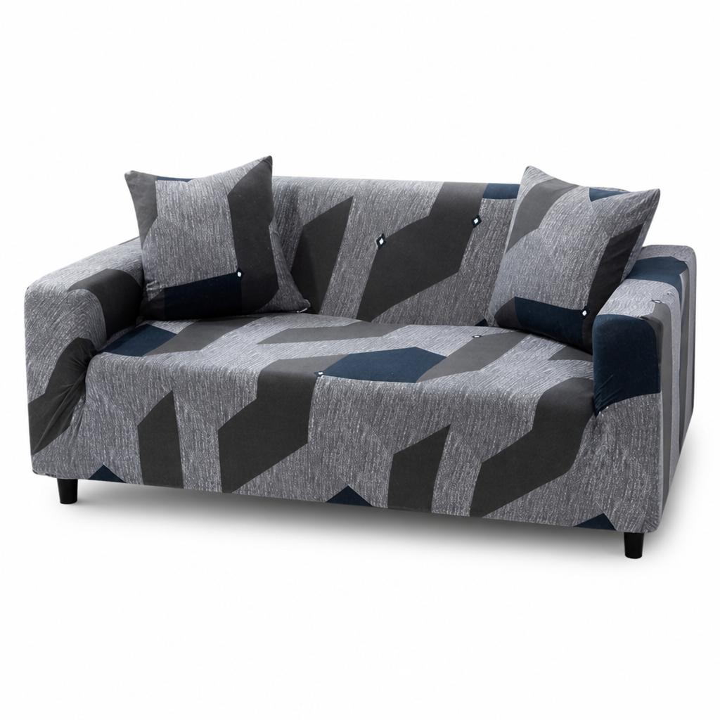 Super-Stretch Non-Slip Polyester Sofa Cover (Fits 1–4 Seaters)