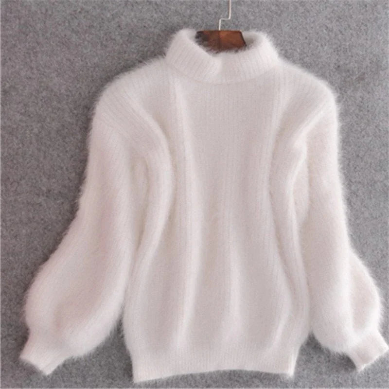 Sweater Oversized Open Knit Crewneck
