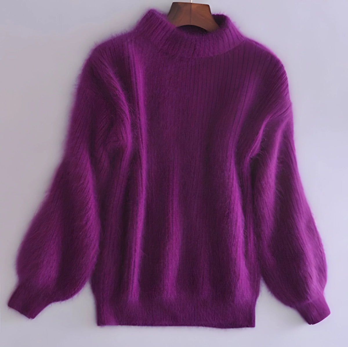 Sweater Oversized Open Knit Crewneck