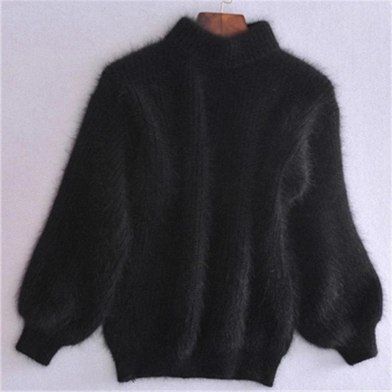 Sweater Oversized Open Knit Crewneck