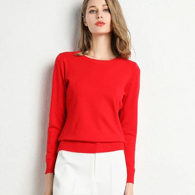 Sweater Slim Fit Turtleneck Shape-Retaining