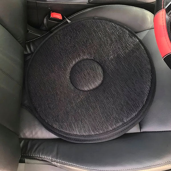 Swivel Seat Cushion 360-Degree Rotation Foam Core Non-Slip Base
