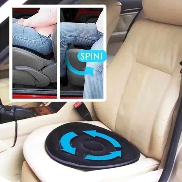 Swivel Seat Cushion 360° Ultra-Soft Non-Slip & Washable