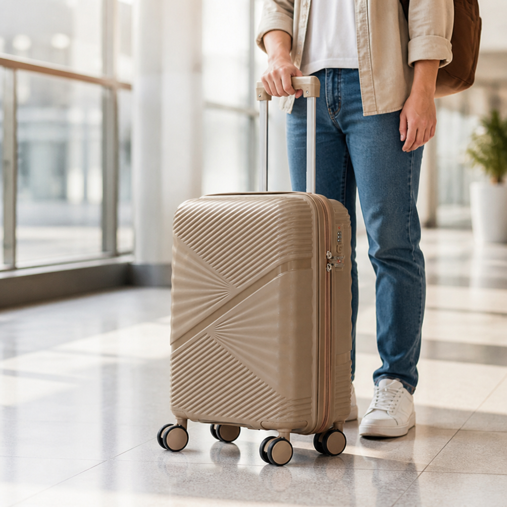 TSA-Approved Polycarbonate Spinner Carry-On (20")