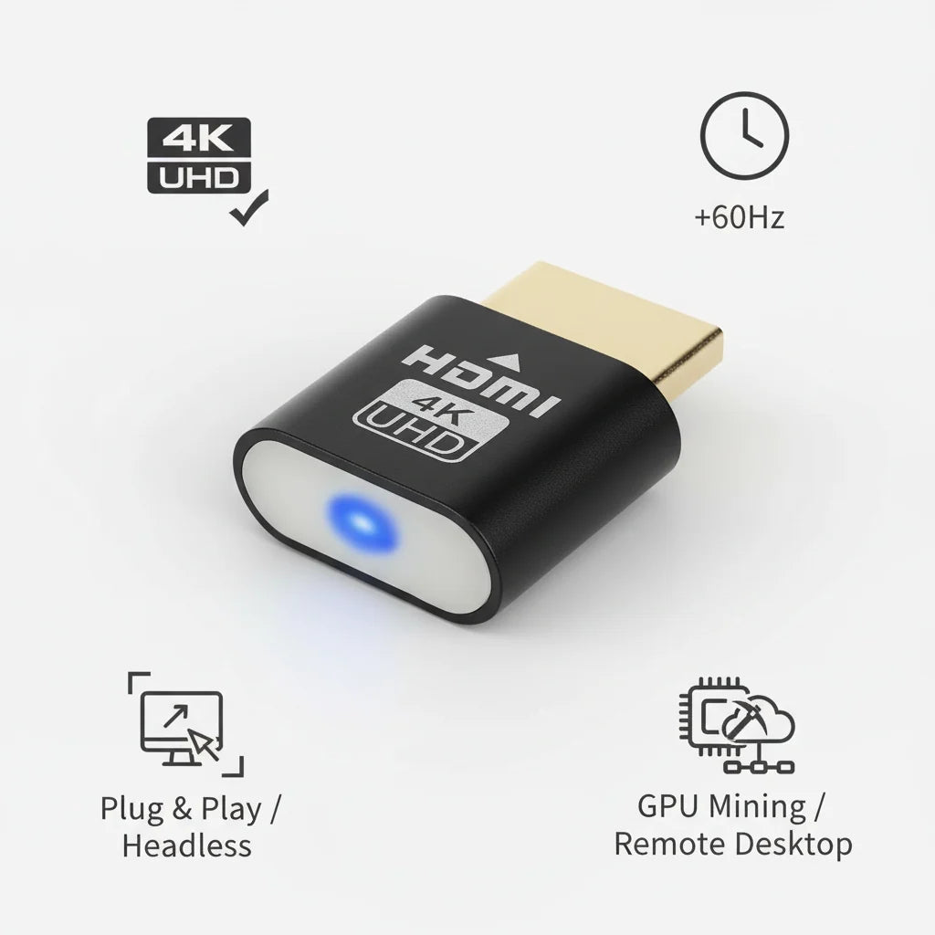TV Streaming Device 4K HDMI Plug-and-Play Setup