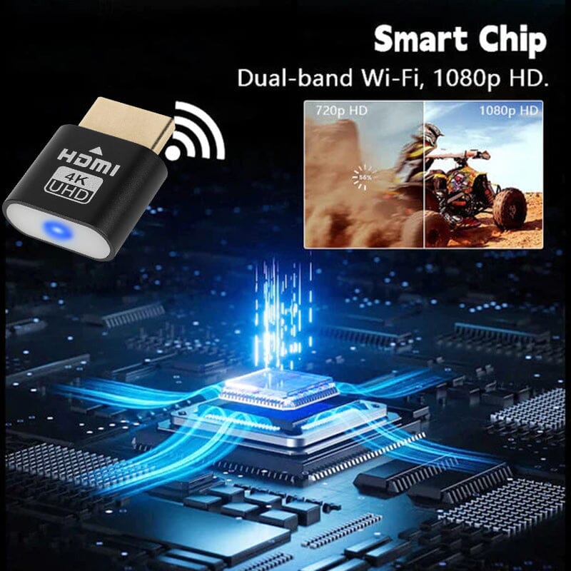 TV Streaming Device 4K HDMI Plug-and-Play Setup