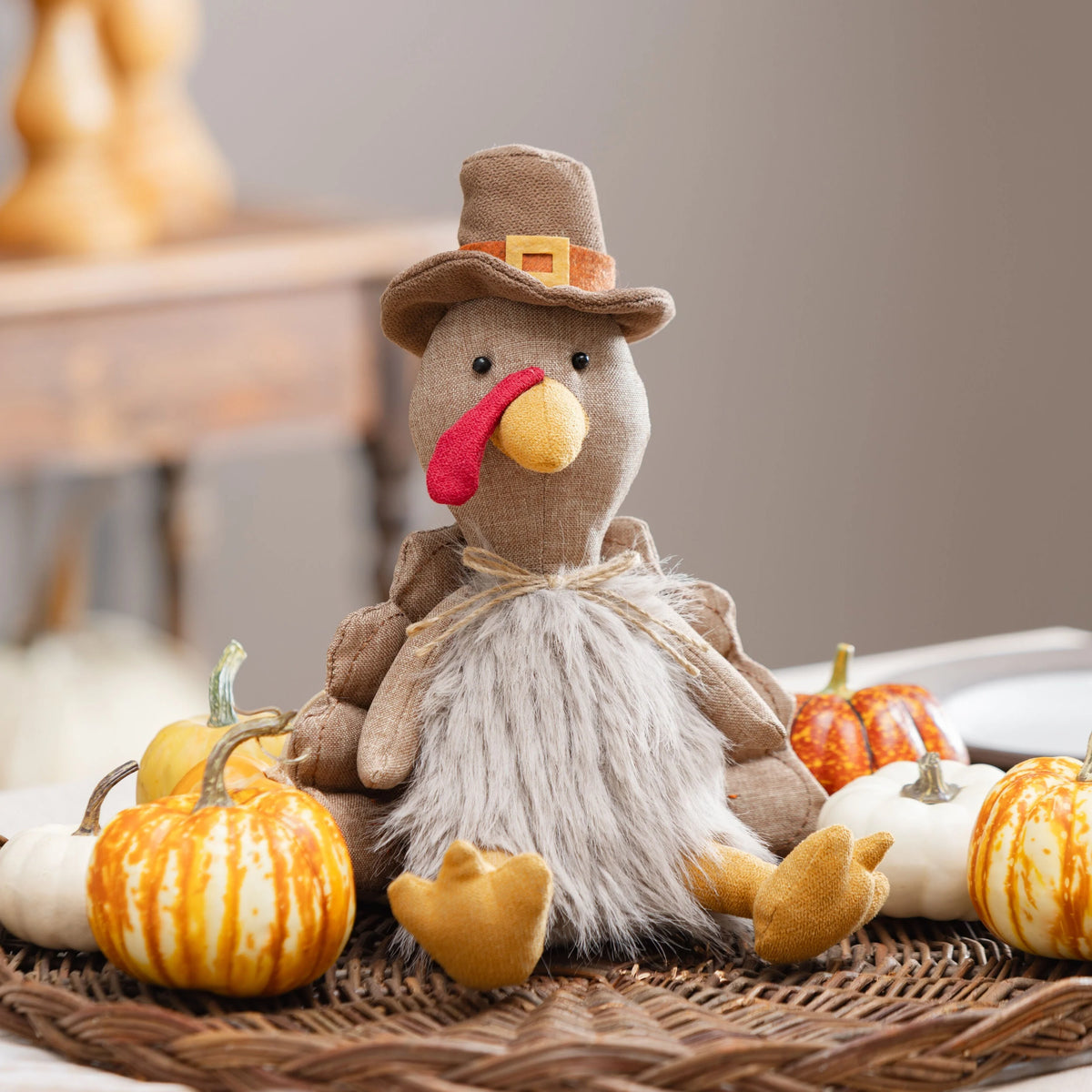 Table Centerpiece Harvest Colors Sturdy & Reusable