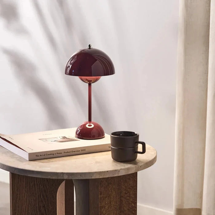 Table Lamp Compact Pod Touch Dimming & USB Rechargeable