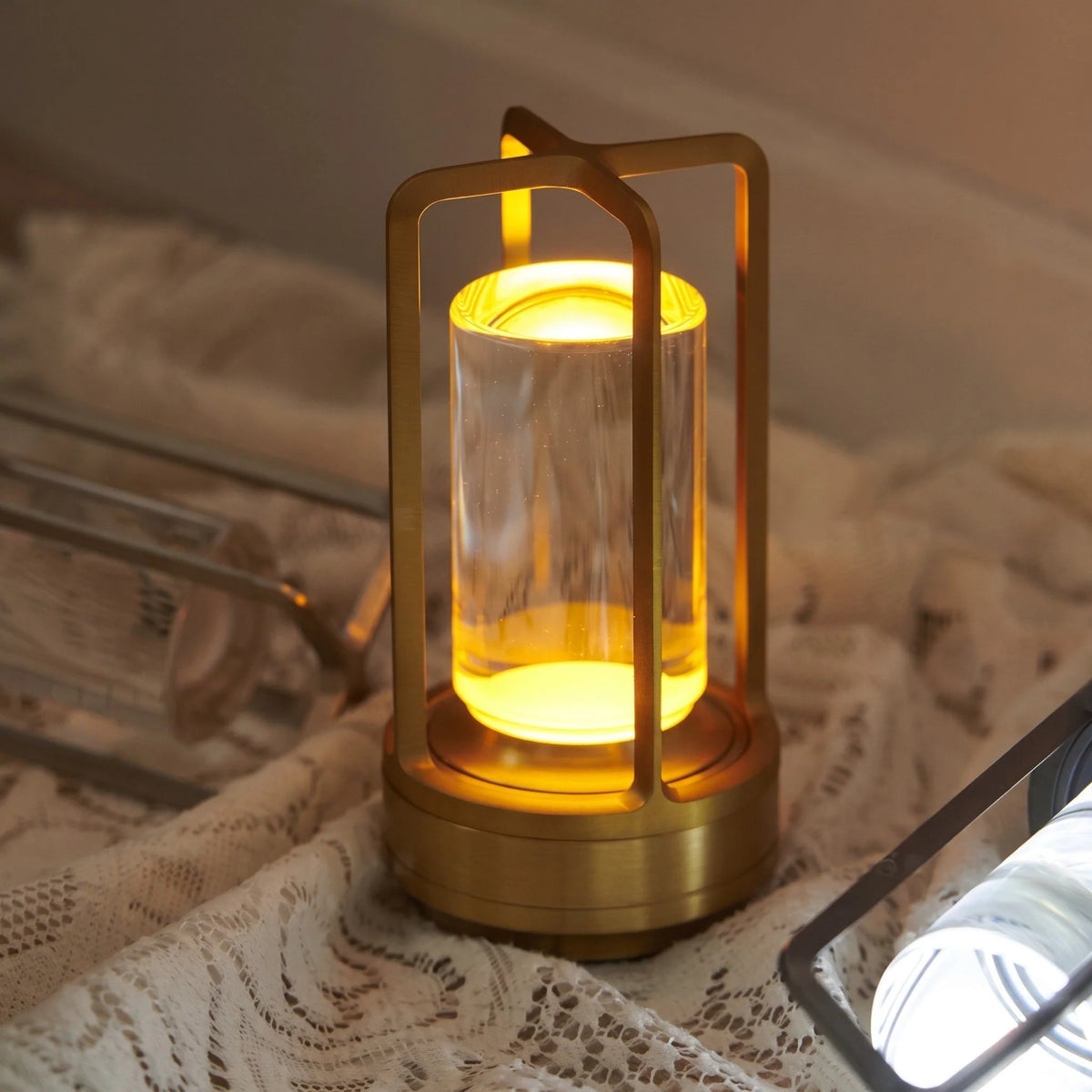 Table Lamp Cordless Rechargeable Touch Control