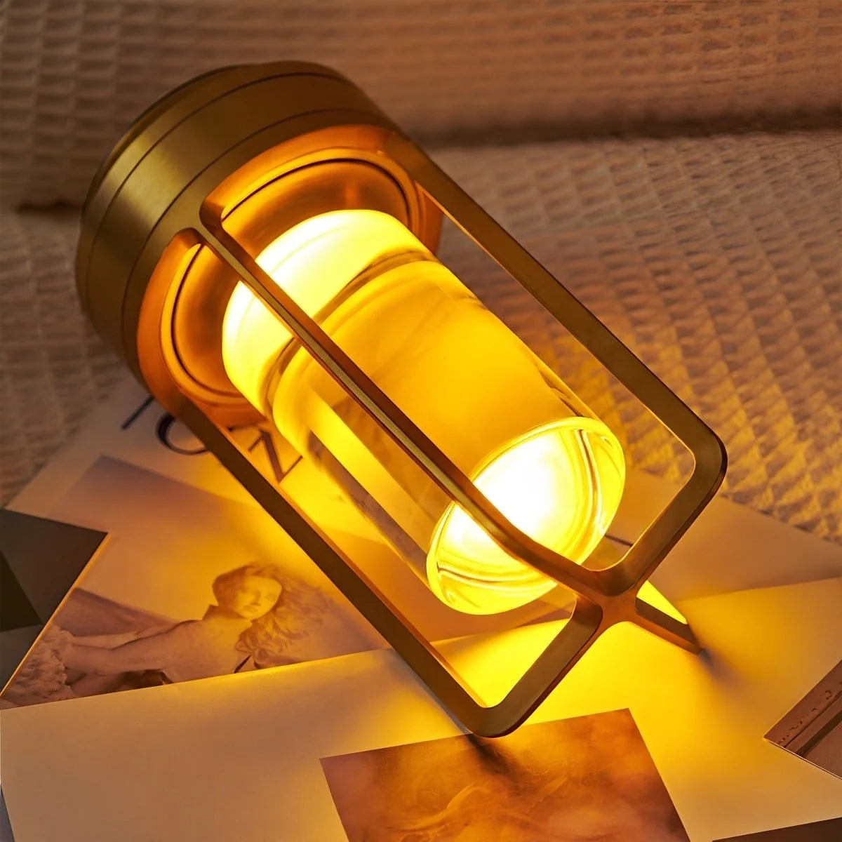 Table Lamp Cordless Rechargeable Touch-Dimming LED
