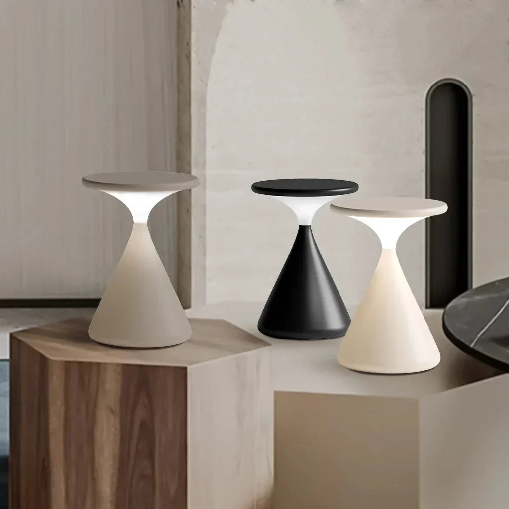 Table Lamp Cordless Touch Dimming & USB Rechargeable