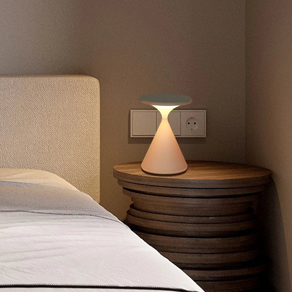 Table Lamp Cordless Touch Dimming & USB Rechargeable