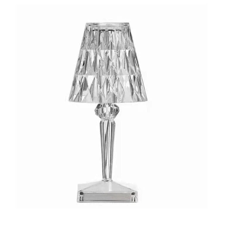 Table Lamp Diamond Design LED Touch USB