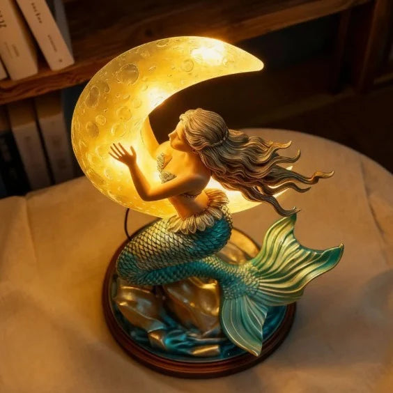 Table Lamp Hummingbird Design Warm Glow