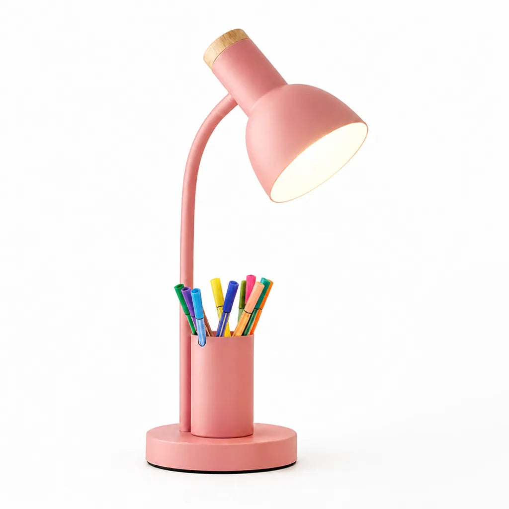 Table Lamp LED Pen Holder Adjustable Color Temperature