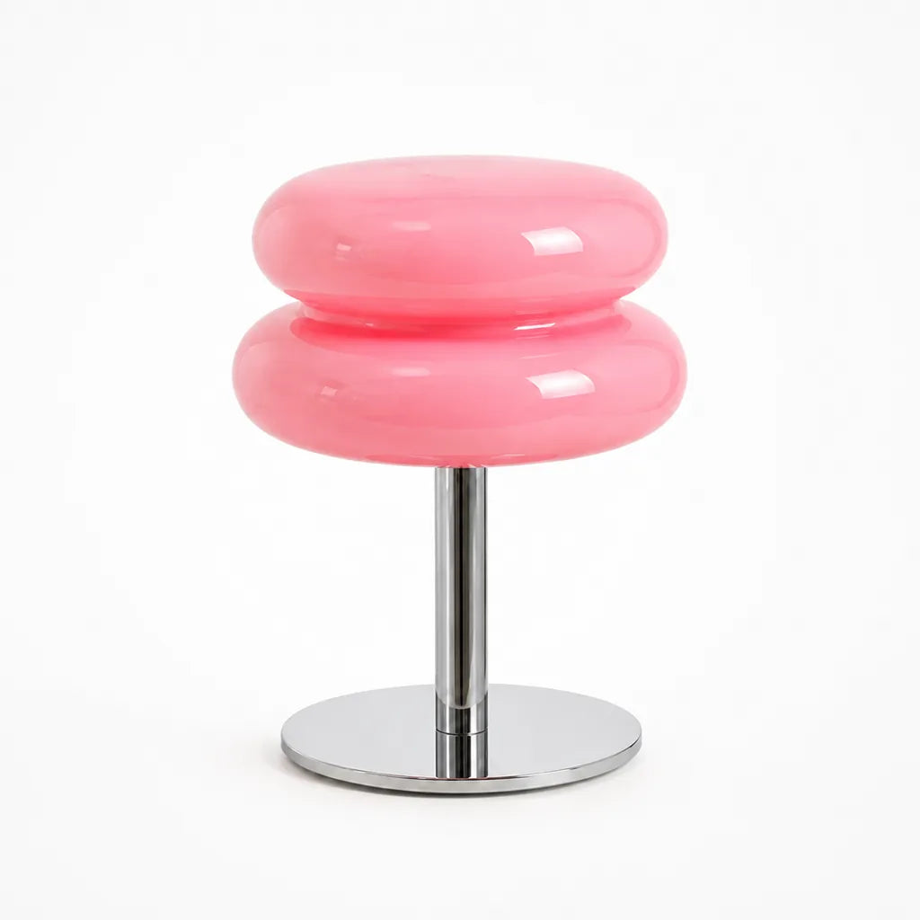 Table Lamp Macaron Glass Trichromatic Dimming