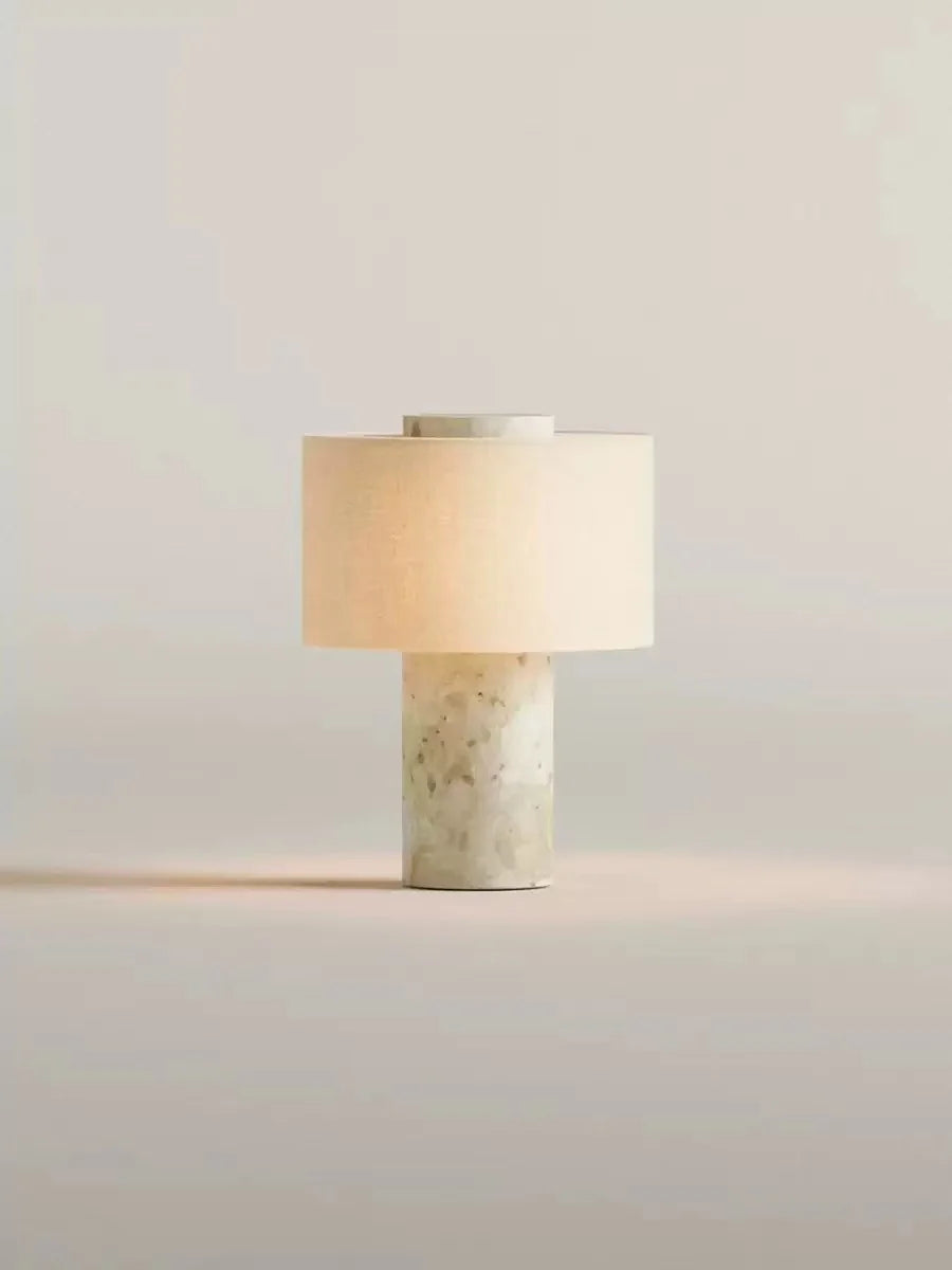 Table Lamp Marble Base Rechargeable Touch Control