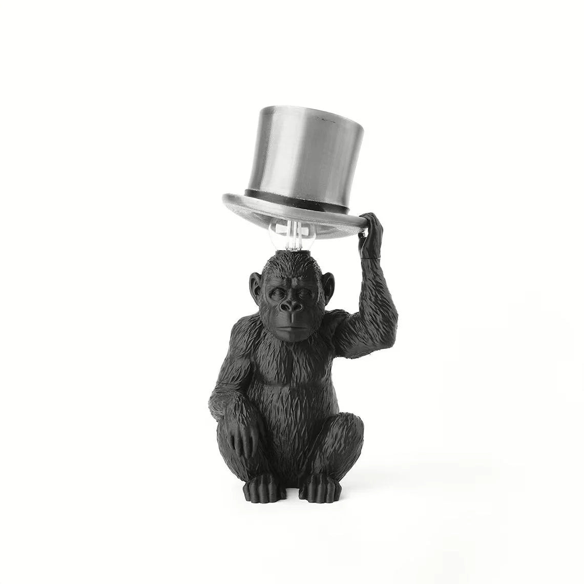 Table Lamp Monkey Design USB-Powered Warm Ambient Glow