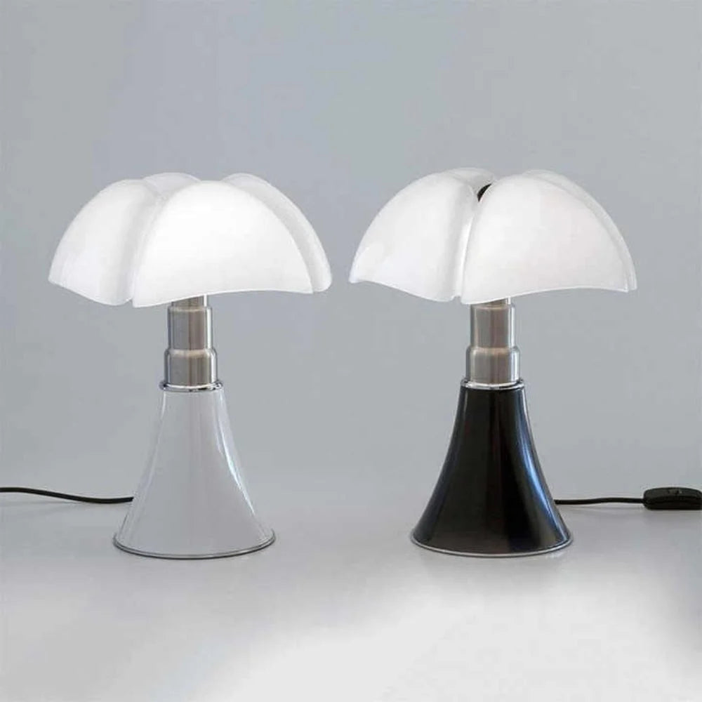 Table Lamp Sculptural Petal Design Diffused Accent Light