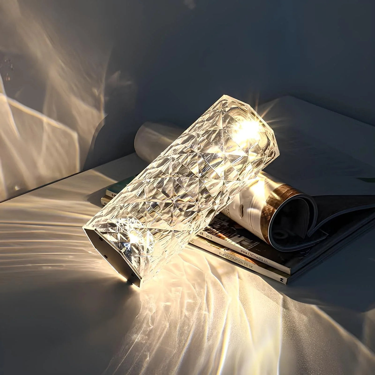 Table Lamp Touch Control Color Changing Rechargeable