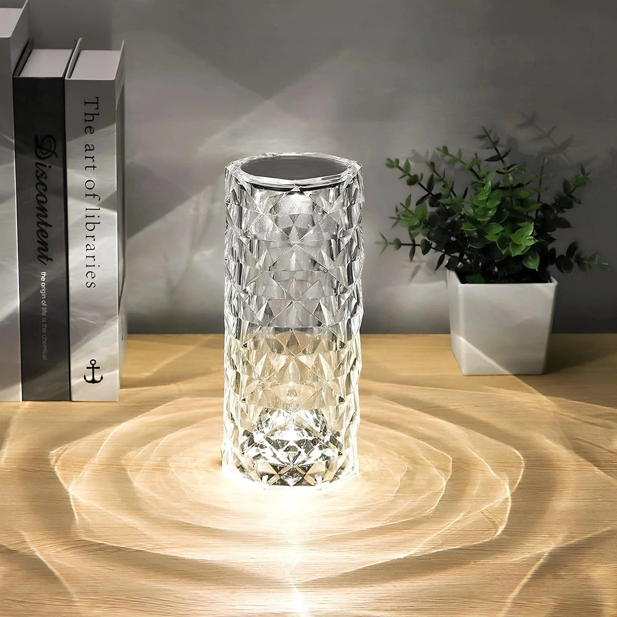 Table Lamp Touch Control Color Changing Rechargeable