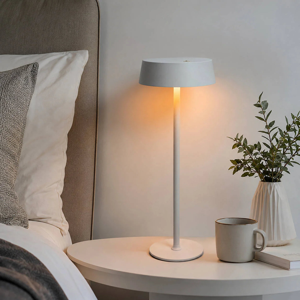 Table Lamp Touch Control Dimmable Rechargeable Waterproof