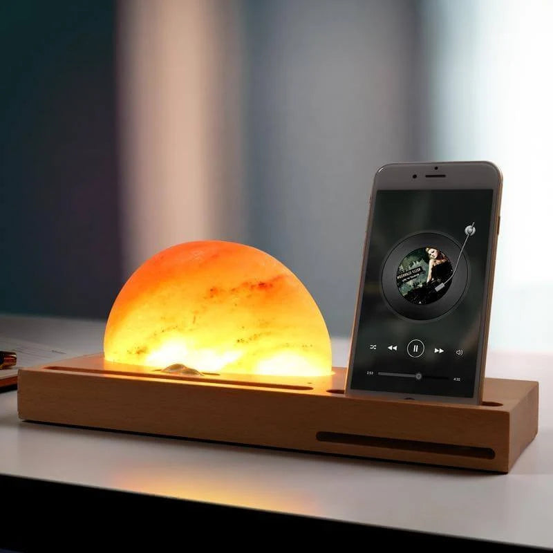 Table Lamp Touch-Dimmable With Qi Wireless Charging